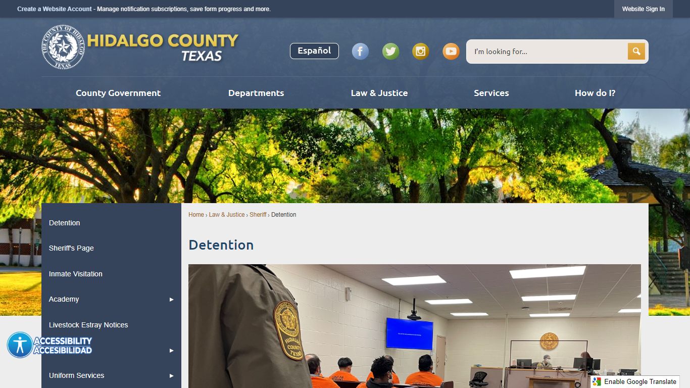Detention | Hidalgo County, TX - Official Website - CivicPlus
